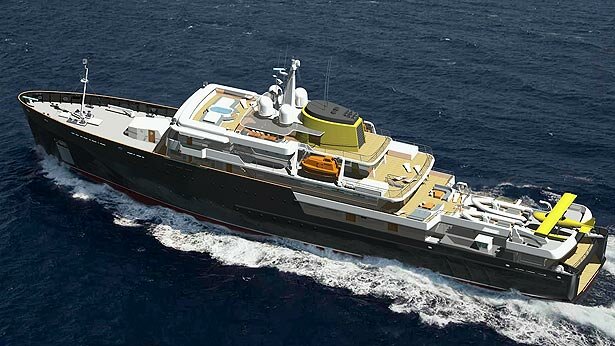 Commande d'un 76 m Yacht Explorer chez Piriou - Concarneau